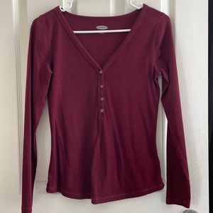 Old Navy slim fit long sleeve top